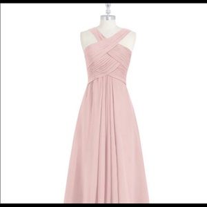 Azazie Dusty Rose bridesmaid dress size 10